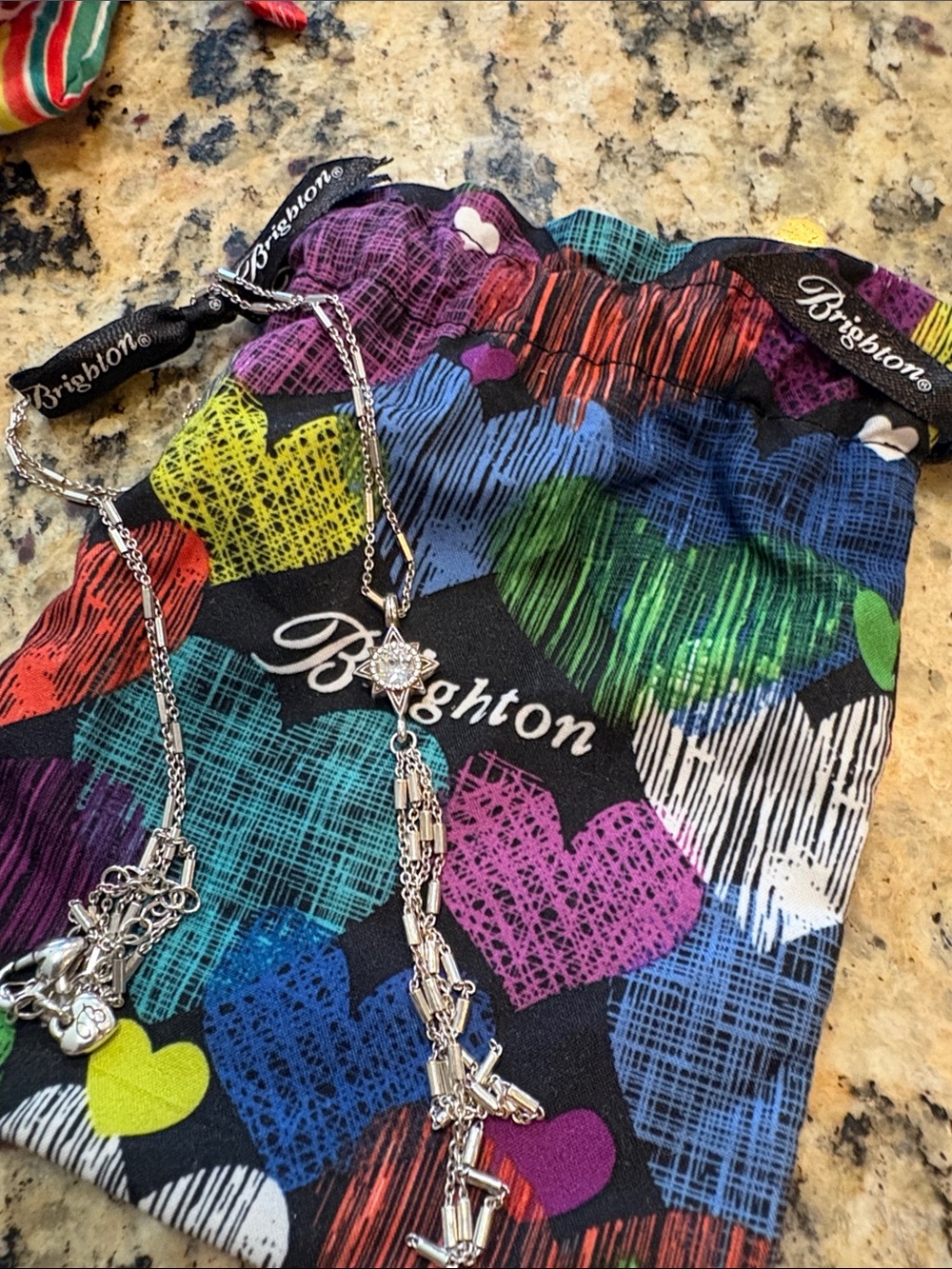 Brighton star tassel necklace